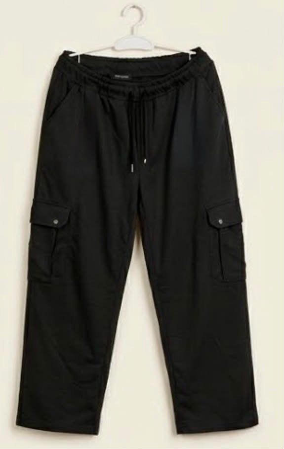 Straight Fit Cargo Trousers